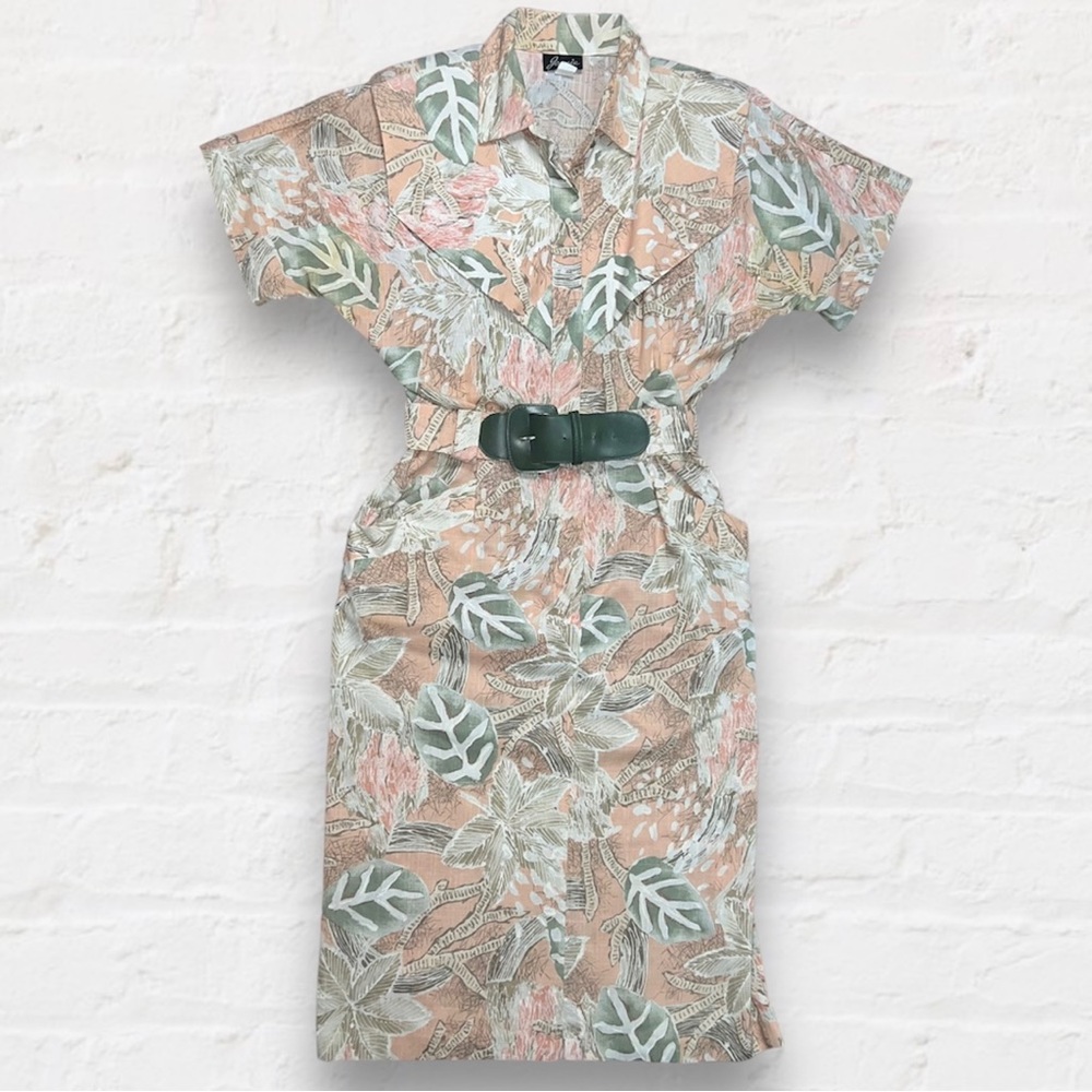 Vintage 80’s Pastel Floral Dress